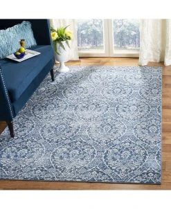 Safavieh Brentwood Navy And Light Gray 5'3 X 7'6 Area Rug -Chic Home Store 12029032 fpx