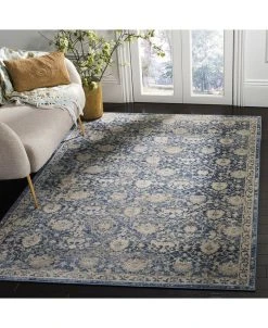 Safavieh Brentwood Navy And Creme 5'3 X 7'6 Area Rug -Chic Home Store 12029056 fpx