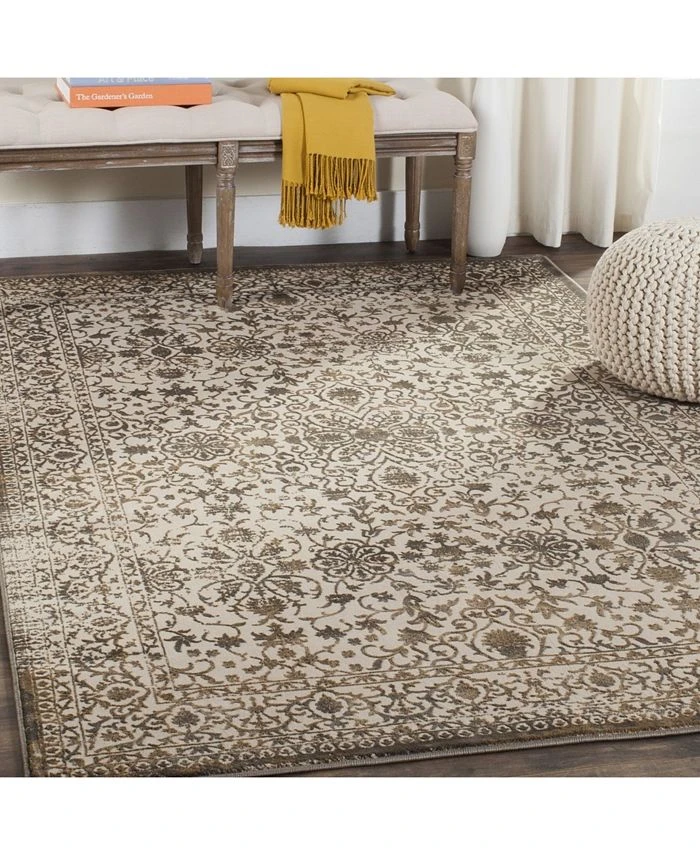 Safavieh Brilliance Cream And Bronze 5'1 X 7'6 Area Rug 6 Safavieh Brilliance Cream And Bronze 5'1 X 7'6 Area Rug - Image 4