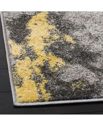 Safavieh Adirondack Gray And Yellow 5'1 X 7'6 Area Rug 5 Safavieh Adirondack Gray And Yellow 5'1 X 7'6 Area Rug - Image 3