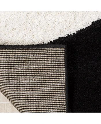 Safavieh G Black And Ivory 5'3 X 7'6 Area Rug 5 Safavieh G Black And Ivory 5'3 X 7'6 Area Rug - Image 3