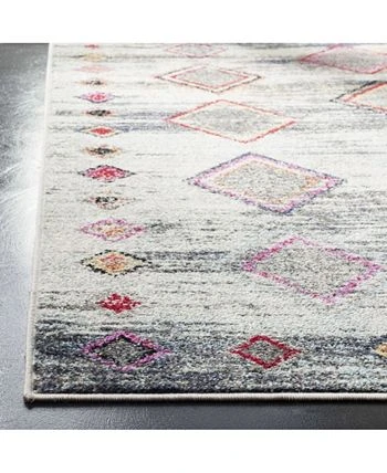 Safavieh Adirondack Light Gray And Red 5'1 X 7'6 Area Rug 5 Safavieh Adirondack Light Gray And Red 5'1 X 7'6 Area Rug - Image 3