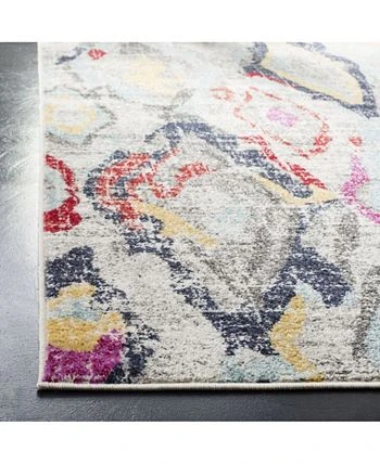 Safavieh Adirondack Light Gray And Red 5'1 X 7'6 Area Rug 5 Safavieh Adirondack Light Gray And Red 5'1 X 7'6 Area Rug - Image 3