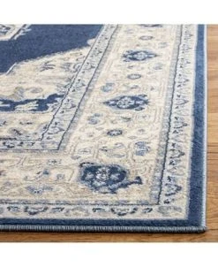 Safavieh Brentwood Navy And Creme 5'3 X 7'6 Area Rug -Chic Home Store 12030891 fpx