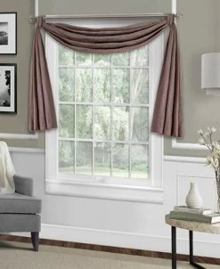 Elrene Leila Matelasse 52x144 Beaded Window Valance -Chic Home Store 12045360 fpx 1