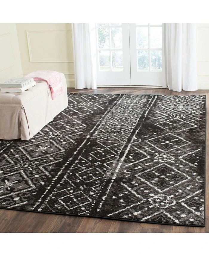 Safavieh Adirondack Black And Silver 8' X 10' Area Rug 6 Safavieh Adirondack Black And Silver 8' X 10' Area Rug - Image 4