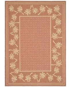 Safavieh Courtyard Rust And Sand 8' X 11' Sisal Weave Area Rug -Chic Home Store 12220762 fpx