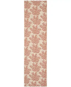 Safavieh Courtyard Beige And Terracotta 2'3 X 8' Sisal Weave Runner Area Rug -Chic Home Store 12220962 fpx