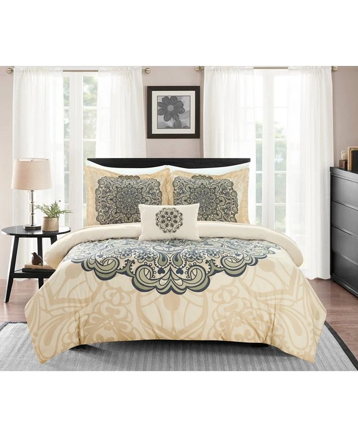 Chic Home Mindy 6 Piece Twin Bed In A Bag Duvet Set 3 Chic Home Mindy 6 Piece Twin Bed In A Bag Duvet Set