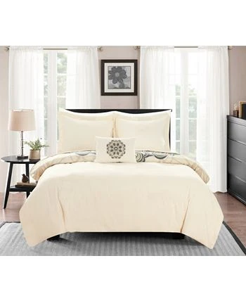 Chic Home Mindy 6 Piece Twin Bed In A Bag Duvet Set 4 Chic Home Mindy 6 Piece Twin Bed In A Bag Duvet Set - Image 2
