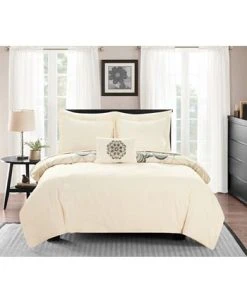 Chic Home Palmer 8 Piece Queen Bed In A Bag Comforter Set -Chic Home Store 12230036 fpx