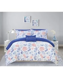 Chic Home Dalis 8 Piece Queen Bed In A Bag Comforter Set