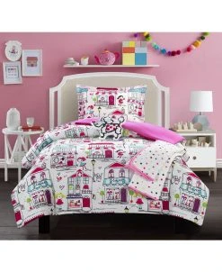 Chic Home Kid's City 5 Piece Full Comforter Set