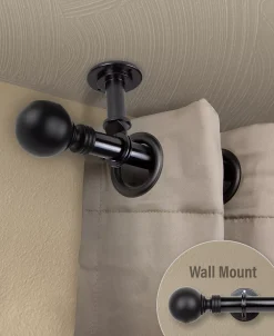 Rod Desyne Globe 1 Ceiling Curtain Rod/Room Divider 160-240 -Chic Home Store 12652172 fpx