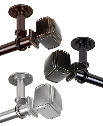 Rod Desyne Bennett 1 Ceiling Curtain Rod/Room Divider 120-170 4 Rod Desyne Bennett 1 Ceiling Curtain Rod/Room Divider 120-170 - Image 2