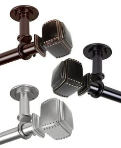 Rod Desyne Bennett 1 Ceiling Curtain Rod/Room Divider 160-240 8 Rod Desyne Bennett 1 Ceiling Curtain Rod/Room Divider 160-240 -Chic Home Store 12652290 fpx