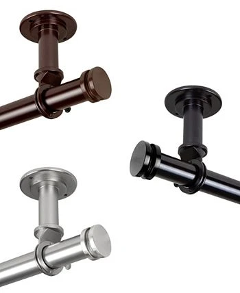 Rod Desyne Bun 1 Ceiling Curtain Rod/Room Divider 160-240 4 Rod Desyne Bun 1 Ceiling Curtain Rod/Room Divider 160-240 - Image 2