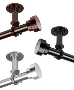 Rod Desyne Bonnet 1 Ceiling Curtain Rod/Room Divider 160-240