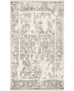 Bayshore Home Norston Nor6 Gray 5' X 8' Area Rug