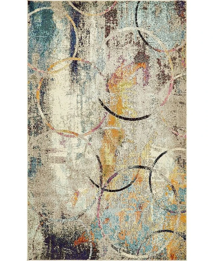 Bayshore Home Crisanta Crs1 Beige 5' X 8' Area Rug 3 Bayshore Home Crisanta Crs1 Beige 5' X 8' Area Rug