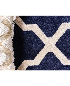 Bayshore Home Arbor Arb2 Navy Blue 5' X 8' Area Rug -Chic Home Store 13070541 fpx