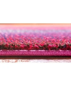 Bayshore Home Newwolf New1 Pink 7' X 10' Area Rug -Chic Home Store 13072634 fpx