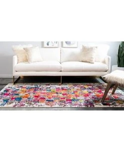Bayshore Home Newwolf New3 Multi 7' X 10' Area Rug -Chic Home Store 13372141 fpx