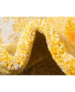 Bayshore Home Newwolf New4 Yellow 7' X 10' Area Rug -Chic Home Store 13372336 fpx