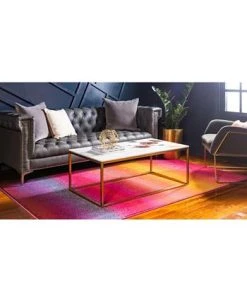 Bayshore Home Newwolf New1 Pink 7' X 10' Area Rug -Chic Home Store 13389635 fpx