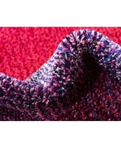 Bayshore Home Newwolf New1 Pink 7' X 10' Area Rug -Chic Home Store 13389638 fpx