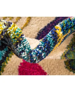 Bayshore Home Newwolf New1 Beige 7' X 10' Area Rug -Chic Home Store 13389905 fpx