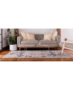 Bayshore Home Odette Ode1 Dark Blue 8' X 10' Area Rug -Chic Home Store 13493700 fpx