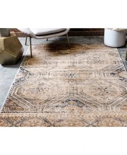 Bayshore Home Odette Ode5 Navy Blue 5' X 8' Area Rug -Chic Home Store 13493851 fpx