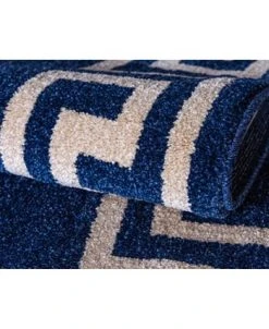 Bayshore Home Anzu Anz2 Navy Blue 8' X 11' 4 Area Rug -Chic Home Store 13518011 fpx