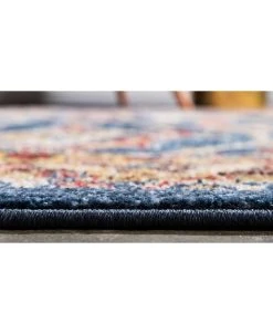Bayshore Home Shangri Shg1 Light Blue 8' X 10' Area Rug -Chic Home Store 13521841 fpx