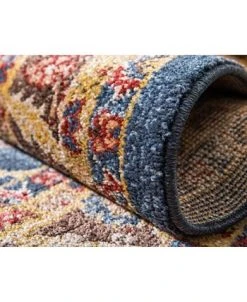 Bayshore Home Shangri Shg1 Light Blue 8' X 10' Area Rug -Chic Home Store 13521843 fpx