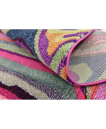 Bayshore Home Crisanta Crs1 Multi 5' X 8' Area Rug 4 Bayshore Home Crisanta Crs1 Multi 5' X 8' Area Rug - Image 2