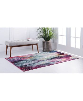 Bayshore Home Crisanta Crs3 Multi 5' X 8' Area Rug 4 Bayshore Home Crisanta Crs3 Multi 5' X 8' Area Rug - Image 2