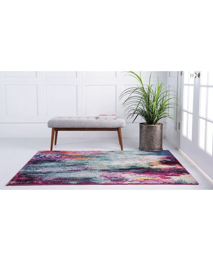 Bayshore Home Crisanta Crs3 Multi 5' X 8' Area Rug 6 Bayshore Home Crisanta Crs3 Multi 5' X 8' Area Rug - Image 4