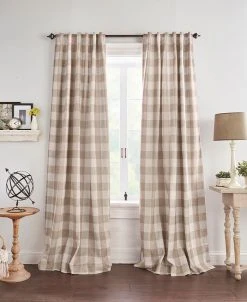 Elrene Grainger Buffalo Check 52 X 84 Blackout Curtain Panel