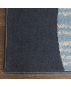 Global Rug Designs Loma LOM02 Dark Blue 7'8 X 10'7 Area Rug 8 Global Rug Designs Loma LOM02 Dark Blue 7'8 X 10'7 Area Rug -Chic Home Store 14894600 fpx