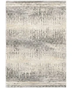 Palmetto Living Riverstone Pinnacle Cloud Gray 5'3 X 7'6 Area Rug