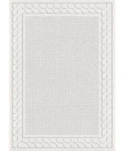 My Texas House ORI431407 Picket Fences Natural 5'2 X 7'6 Area Rug