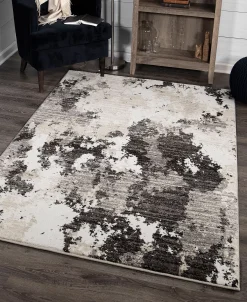 Palmetto Living Adagio High Plains Silver Tone 5'1 X 7'6 Area Rug -Chic Home Store 15194538 fpx