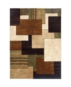 Global Rug Designs Brighton Brown Area Rug Collection