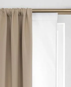 Elrene Xtra Wide Draft Stop Thermal Curtain Liner, 40x80 -Chic Home Store 15824825 fpx