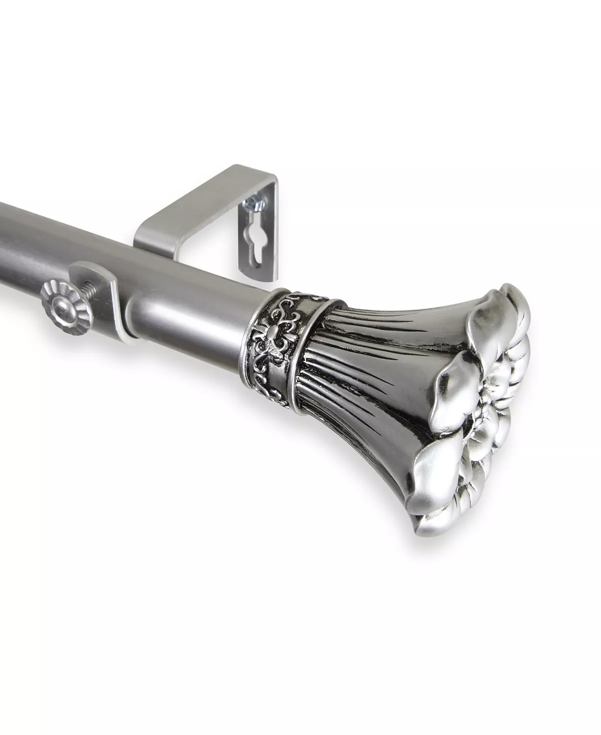 Rod Desyne Blossom Curtain Rod 1 Inch Dia 120-170 Inch 7 Rod Desyne Blossom Curtain Rod 1 Inch Dia 120-170 Inch - Image 5