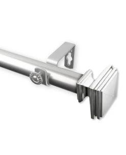 Rod Desyne Bedpost Curtain Rod 1 OD 66-120 Inch -Chic Home Store 15926547 fpx