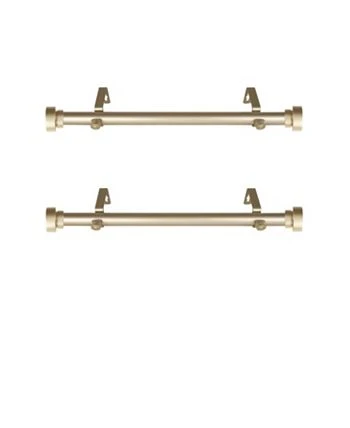 Rod Desyne 1 Side Curtain Rod 12-20 (Set Of 2) 5 Rod Desyne 1 Side Curtain Rod 12-20 (Set Of 2) - Image 3