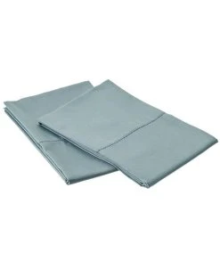 Belle Epoque 420 TC Supima Pillowcase Pair With Hem Stitch, Standard -Chic Home Store 16379974 fpx